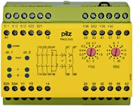 Pilz. Реле безопасности PNOZ X – E-STOP, защитная дверь, световая решетка - PNOZ 2VQ 24VDC 3n/o 1n/c 2n/o t - 774013