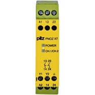 Pilz. Реле безопасности PNOZ X – E-STOP, защитная дверь, световая решетка - PNOZ X7 115VAC 2n/o - 774054