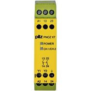 Pilz. Реле безопасности PNOZ X – E-STOP, защитная дверь, световая решетка - PNOZ X7 42VAC 2n/o - 774058