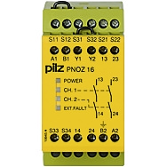Pilz. Реле безопасности PNOZX – Сенсорные коврики - PNOZ 16 115VAC 24VDC 2n/o - 774064