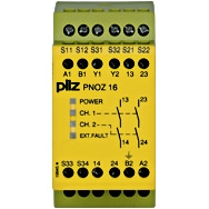 Pilz. Реле безопасности PNOZX – Сенсорные коврики - PNOZ 16 230VAC 24VDC 2n/o - 774066