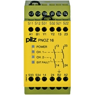 Pilz. Реле безопасности PNOZX – Сенсорные коврики - PNOZ 16 240VAC 24VDC 2n/o - 774067