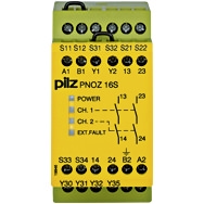Pilz. Реле безопасности PNOZX – Сенсорные коврики - PNOZ 16S 120VAC 24VDC 2n/o 2so - 774075