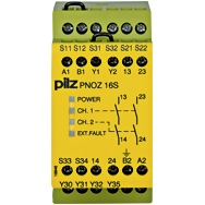 Pilz. Реле безопасности PNOZX – Сенсорные коврики - PNOZ 16S 240VAC 24VDC 2n/o 2so - 774077