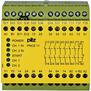 Pilz. Реле безопасности PNOZ X – E-STOP, защитная дверь, световая решетка - PNOZ 11 42VAC 24VDC 7n/o 1n/c - 774081