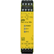 Pilz. Реле безопасности PNOZelog – E-STOP, защитные двери, световые решетки - PNOZ e3vp 300/24VDC 1so 1so t - 774138