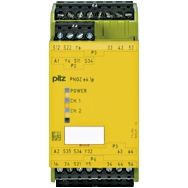 Pilz. Реле безопасности PNOZelog – E-STOP, защитные двери, световые решетки - PNOZ e6.1p 24VDC 4n/o 2so - 774192