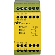 Pilz. Реле безопасности PNOZ X – E-STOP, защитная дверь, световая решетка - PNOZ X2.1C 24VAC/DC 2n/o - 774305