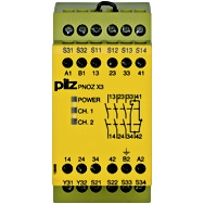 Pilz. Реле безопасности PNOZ X – E-STOP, защитная дверь, световая решетка - PNOZ X3 120VAC 24VDC 3n/o 1n/c 1so - 774316