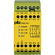 Pilz. Реле безопасности PNOZ X – E-STOP, защитная дверь, световая решетка - PNOZ X3.1 240VAC 24VDC 3n/o 1n/c 1so - 774322