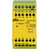 Pilz. Реле безопасности PNOZX – Контроль двуручного управления - P2HZ X1 230VAC 3n/o 1n/c - 774438
