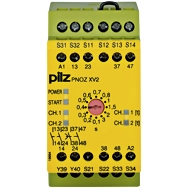 Pilz. Реле безопасности PNOZ X – Контроль времени - PNOZ XV2 3/24VDC 2n/o 2n/o t - 774502