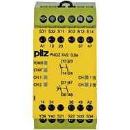 Pilz. Реле безопасности PNOZ X – Контроль времени - PNOZ XV2 0.5/24VDC 2n/o 2n/o fix - 774504