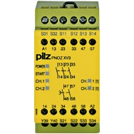 Pilz. Реле безопасности PNOZ X – Контроль времени - PNOZ XV3 0.5/24VDC 3n/o 2n/o t fix - 774544