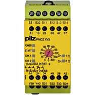Pilz. Реле безопасности PNOZ X – Контроль времени - PNOZ XV3 300/24VDC 3n/o 2n/o t - 774548