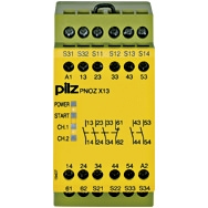 Pilz. Реле безопасности PNOZ X – E-STOP, защитная дверь, световая решетка - PNOZ X13 24VDC 5n/o 1n/c - 774549