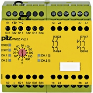 Pilz. Реле безопасности PNOZ X – Контроль времени - PNOZ XV2.1 300/24-240VACDC 2n/o 2n/o t - 774558