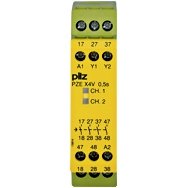 Pilz. Реле безопасности PNOZ X – Расширение контактов - PZE X4V 0,5/24VDC 4n/o fix - 774580
