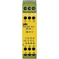 Pilz. Реле безопасности PNOZ X – Расширение контактов - PZE X4V 0,7/24VDC 4n/o fix - 774586