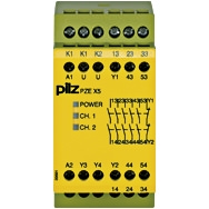 Pilz. Реле безопасности PNOZ X – Расширение контактов - PZE X5 24VDC 5n/o - 774595
