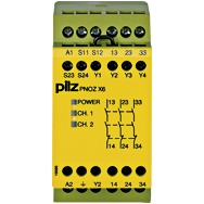Pilz. Реле безопасности PNOZ X – E-STOP, защитная дверь, световая решетка - PNOZ X6 230-240VAC 3n/o - 774726