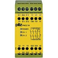 Pilz. Реле безопасности PNOZ X – E-STOP, защитная дверь, световая решетка - PNOZ X4 24VAC 3n/o 1n/c - 774731
