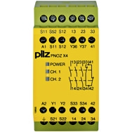 Pilz. Реле безопасности PNOZ X – E-STOP, защитная дверь, световая решетка - PNOZ X4 110VAC 3n/o 1n/c - 774734