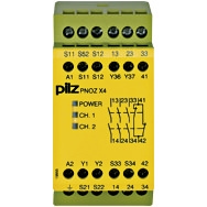 Pilz. Реле безопасности PNOZ X – E-STOP, защитная дверь, световая решетка - PNOZ X4 120VAC 3n/o 1n/c - 774736