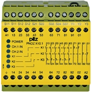 Pilz. Реле безопасности PNOZ X – E-STOP, защитная дверь, световая решетка - PNOZ X10.1 230-240VAC 6n/o 4n/c 6LED - 774746