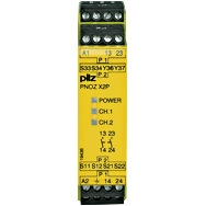 Pilz. Реле безопасности PNOZ X – E-STOP, защитная дверь, световая решетка - PNOZ X2P 48-240VACDC 2n/o - 777307
