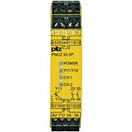 Pilz. Реле безопасности PNOZ X – E-STOP, защитная дверь, световая решетка - PNOZ X2.5P 24VDC 2n/o 1so - 777308