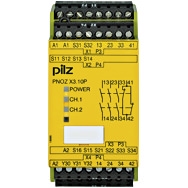 Pilz. Реле безопасности PNOZ X – E-STOP, защитная дверь, световая решетка - PNOZ X3.10P  24VACDC 3n/o 1n/c 1so - 777314