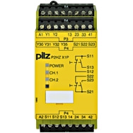 Pilz. Реле безопасности PNOZX – Контроль двуручного управления - P2HZ X1P 120VAC 3n/o 1n/c 2so - 777436