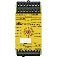 Pilz. Реле безопасности PNOZ X – Контроль времени - PNOZ XV3P 300/24VDC 3n/o 2n/o t - 777518