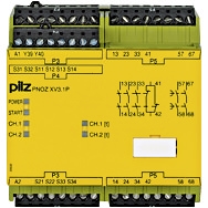 Pilz. Реле безопасности PNOZ X – Контроль времени - PNOZ XV3.1P 3/24VDC 3n/o 1n/c 2n/o t fix - 777525