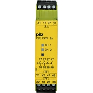 Pilz. Реле безопасности PNOZ X – Расширение контактов - PZE X4VP 2/24VDC 4n/o fix - 777582