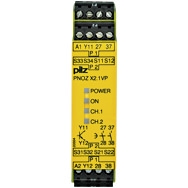 Pilz. Реле безопасности PNOZ X – Контроль времени - PNOZ X2.1VP 0.75/24VDC 1so  2n/o fix - 777600