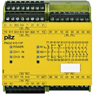 Pilz. Реле безопасности PNOZ X – E-STOP, защитная дверь, световая решетка - PNOZ X10.11P 24VDC 6n/o 4n/c 6LED - 777750