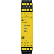 Pilz. Реле безопасности PNOZelog – Кнопка двуручного управления - PNOZ e2.1p C 24VDC 2so - 784136