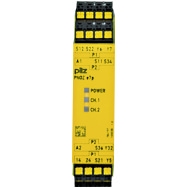 Pilz. Реле безопасности PNOZelog – E-STOP, защитные двери, световые решетки - PNOZ e7p C 24VDC 2 so - 784197