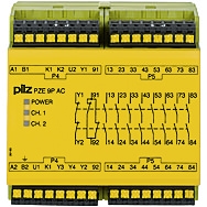 Pilz. Реле безопасности PNOZ X – Расширение контактов - PZE 9P C 24VACDC 24-240VACDC 8n/o 1n/c - 787148