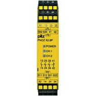Pilz. Реле безопасности PNOZ X – E-STOP, защитная дверь, световая решетка - PNOZ X2.8P C 24-240VAC/DC 3n/o 1n/c - 787302