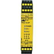 Pilz. Реле безопасности PNOZ X – E-STOP, защитная дверь, световая решетка - PNOZ X2.3P C 24VACDC 3n/o - 787304
