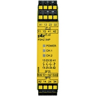 Pilz. Реле безопасности PNOZX – Контроль двуручного управления - P2HZ X4P C 24VAC 3n/o 1n/c - 787354