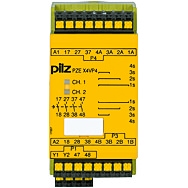Pilz. Реле безопасности PNOZ X – Расширение контактов - PZE X4VP4 C 24VDC 4n/o - 787586