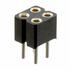 803-87-004-10-012101 Preci-Dip Conn Socket Strip SKT 4 POS 2.54mm Solder ST Top Entry Thru-Hole Automotive Box