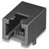Pulse. Conn Telephone/Telecom F 6 POS 2.04mm Solder RA Thru-Hole 6 Terminal 1 Port - E5364-3000G2-L