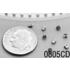 Pulse. Inductor RF Chip Wirewound 0.00332uH 5% 250MHz 40Q-Factor Ceramic 0.6A 0.08Ohm DCR 0805 T/R - PE-0805CD030JTT