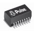 PE-65861NL Pulse Telecom Transformer 2(1CT:2CT) 0.7Ohm/0.7Ohm Prim. DCR 16 Terminal Gull Wing SMD