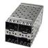 Pulse. Conn SFP F Press Fit RA Thru-Hole 2 Port - SFP0-3030-L